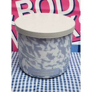 BBW Caramel Frappuccino White Barn Large 3 Wick Candle